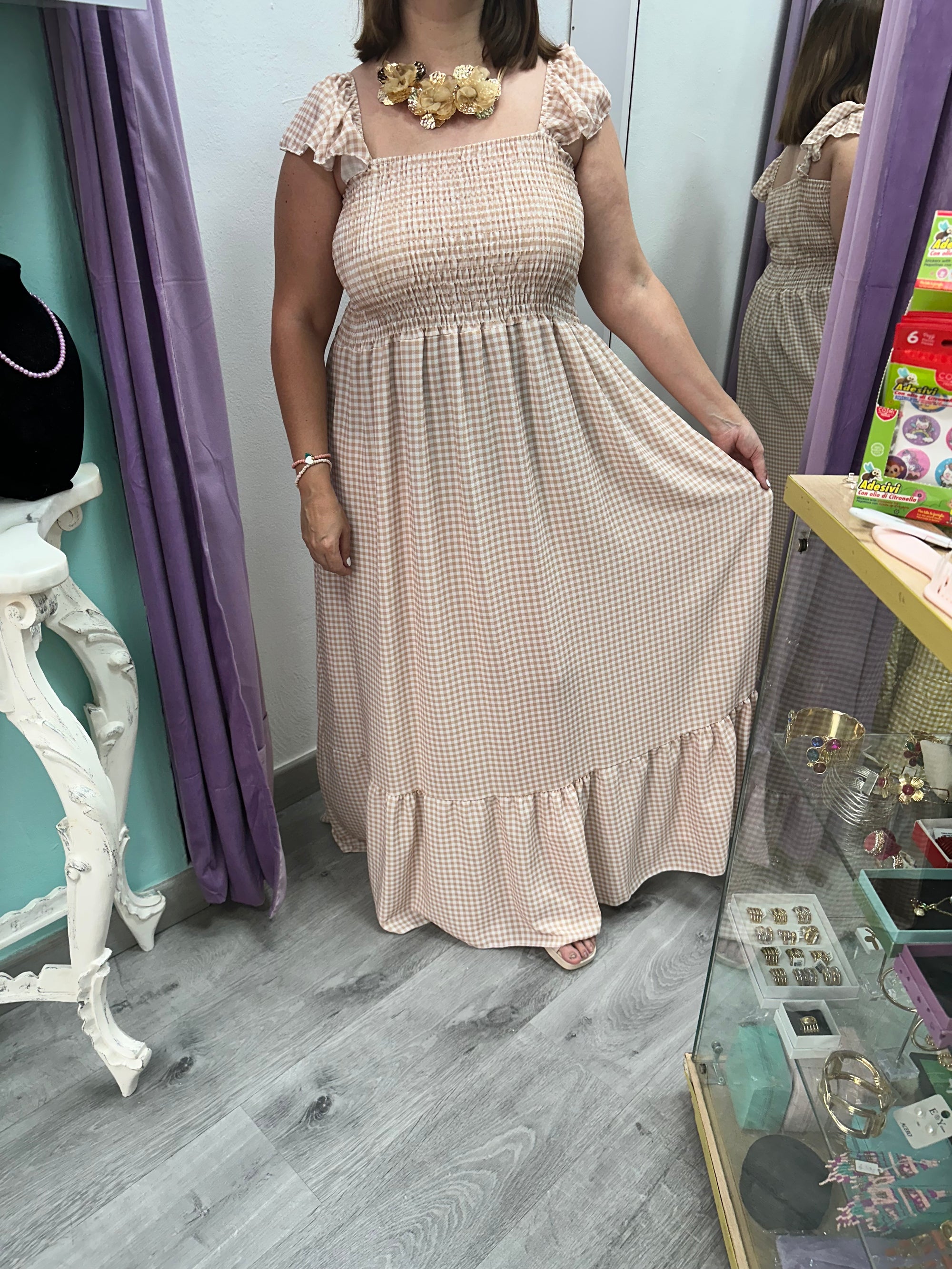 Vestido Vichy