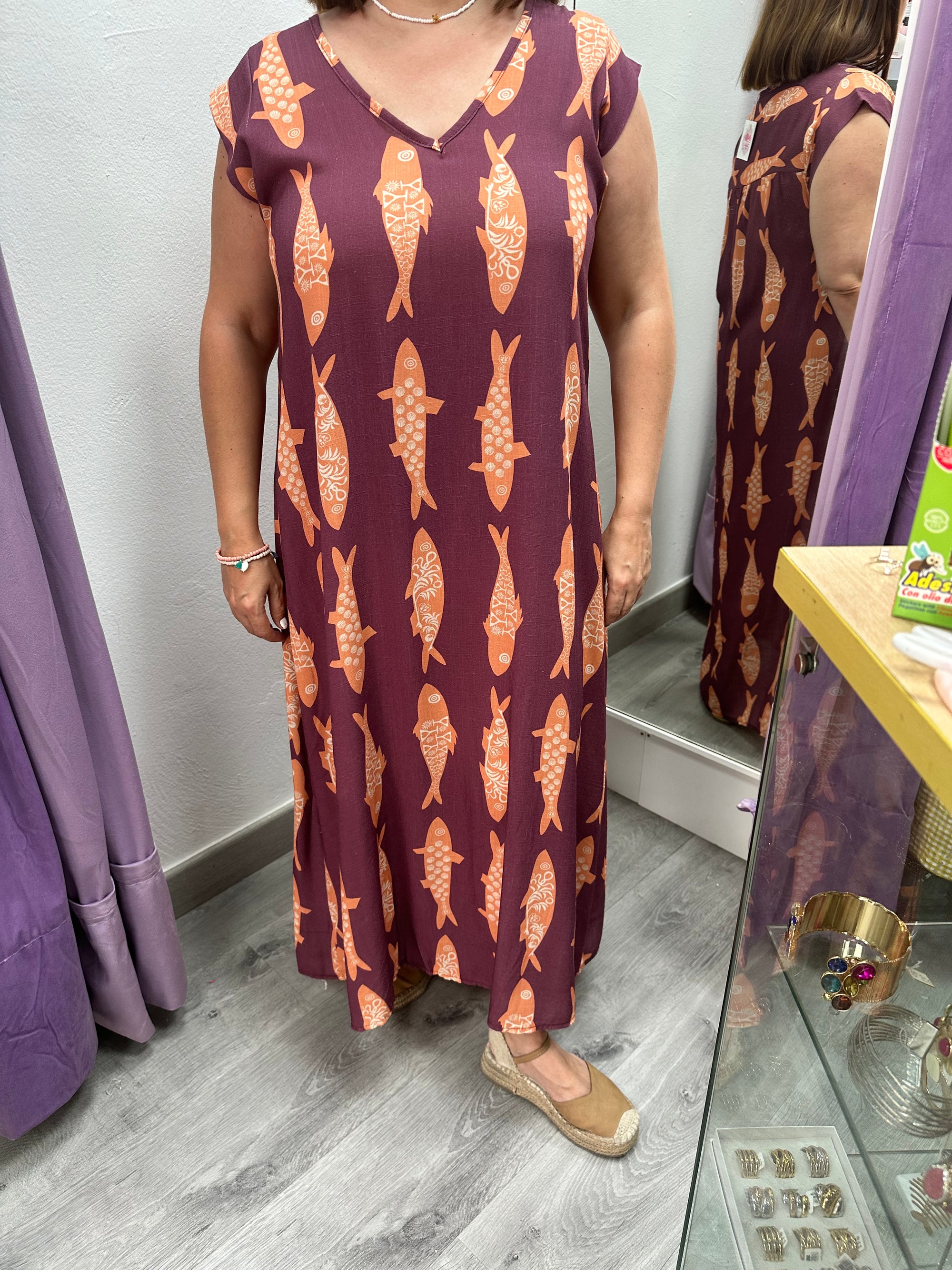 Vestido pez