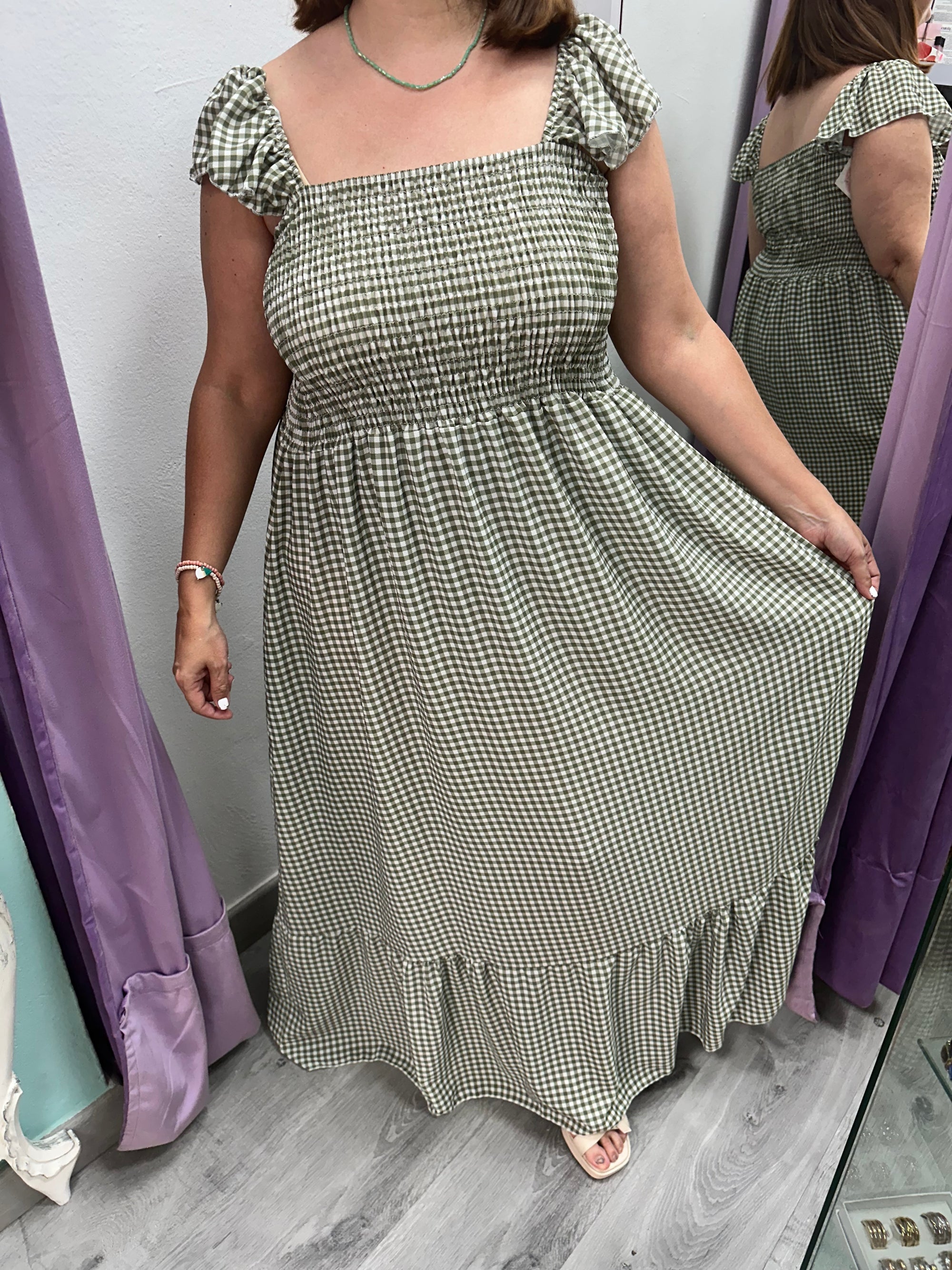 Vestido Vichy