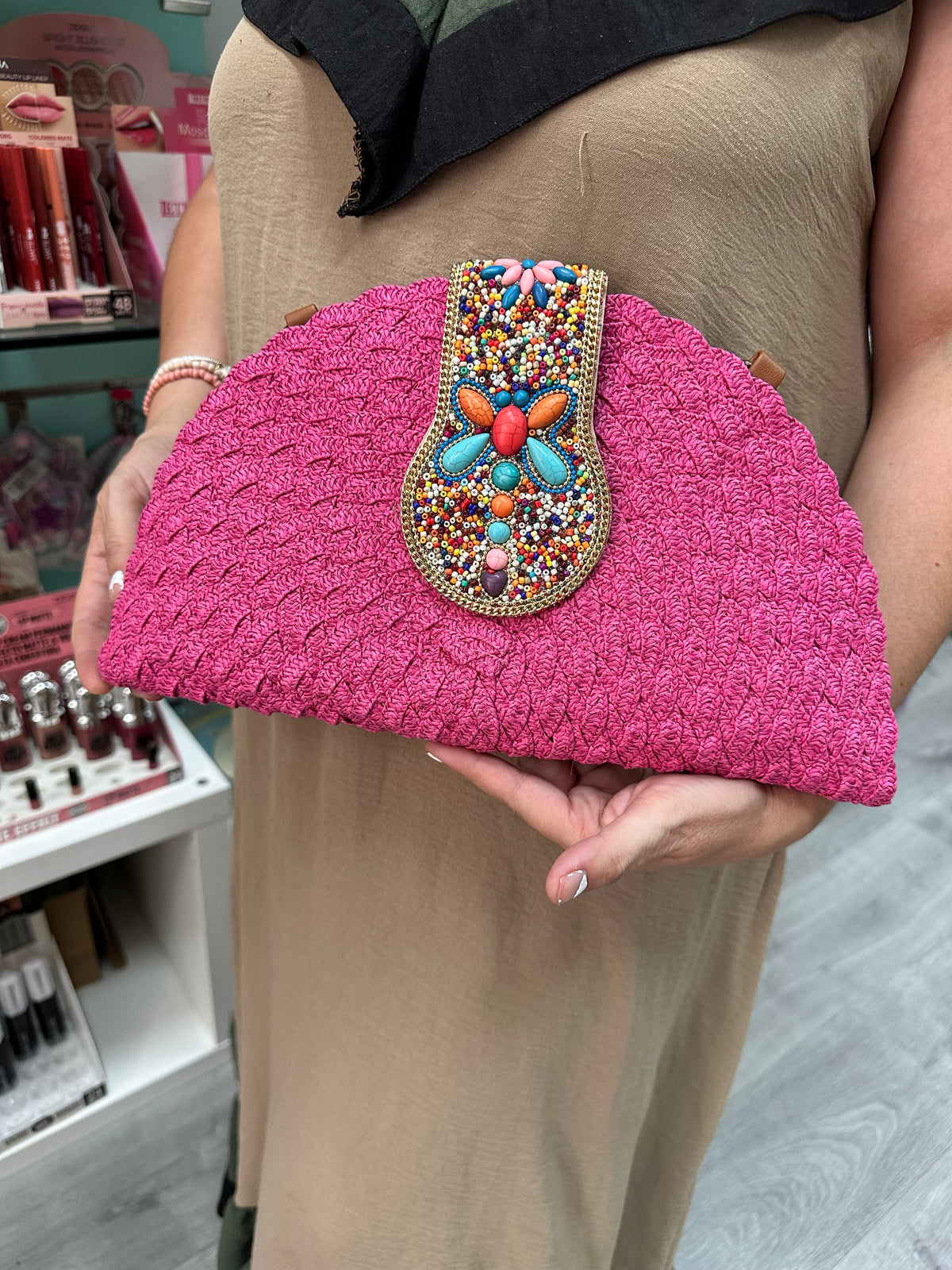 Bolso abanico