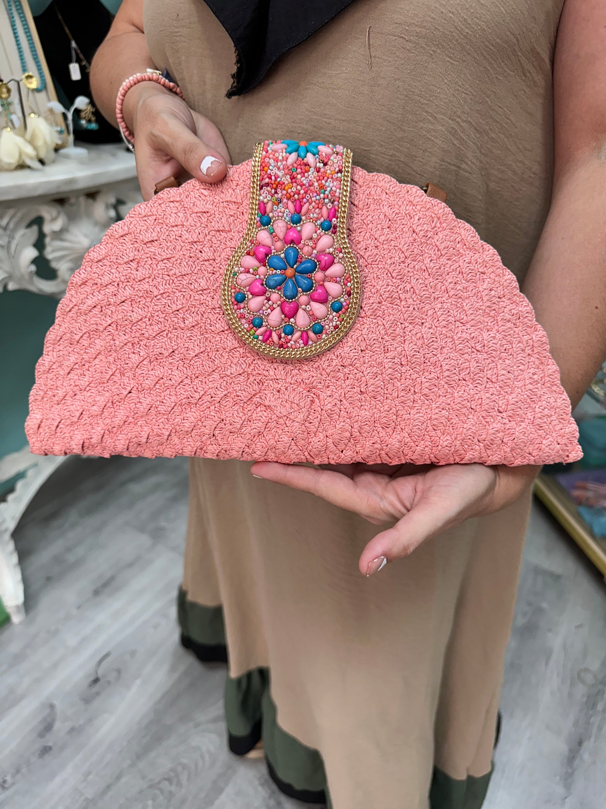 Bolso abanico